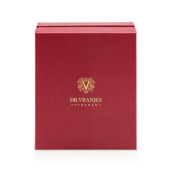 Living Gift Box Rosso Nobile Candela 80 gr + Crema Mani 50 ml DR. VRANJES