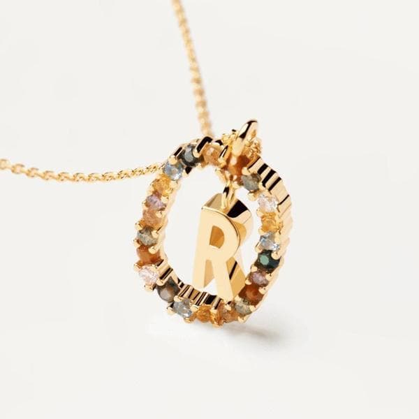 Girocollo Lettera R-Girocolli-PDPAOLA-CO01-277-U-Gioielleria Granarelli