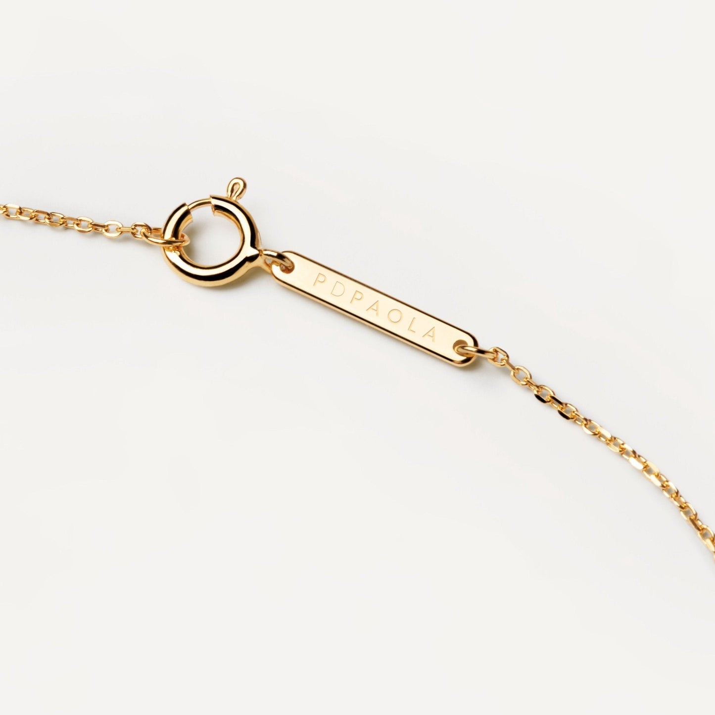 Girocollo pdipaola iniziale Lettera V argento e pietre