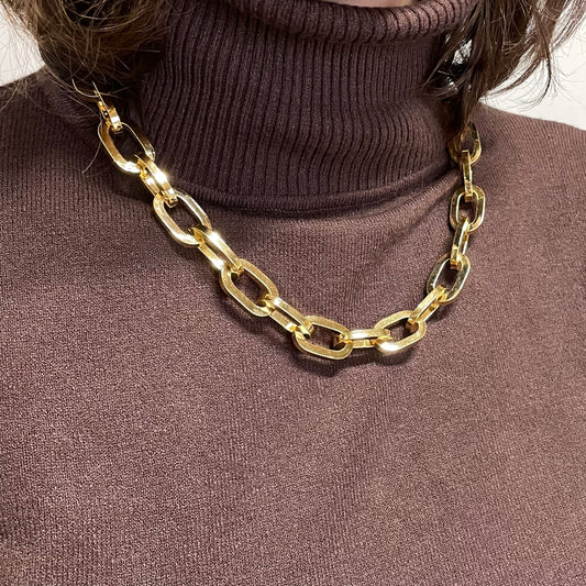Collana catena dorata