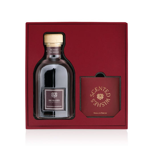 box 500ml con decoro rosso nobile